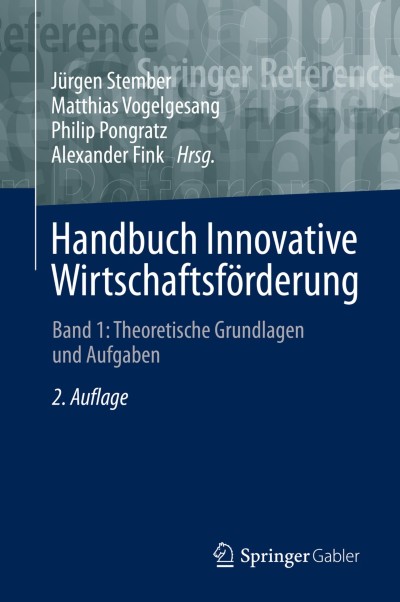 Link zu Buch Handbuch Innovative Wirtschaftsförderung