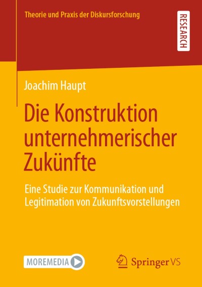 Cover of Book Die Konstruktion unternehmerischer Zukünfte