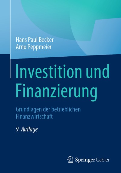 Cover für Buch Investition und Finanzierung