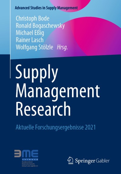 Cover für Buch Supply Management Research