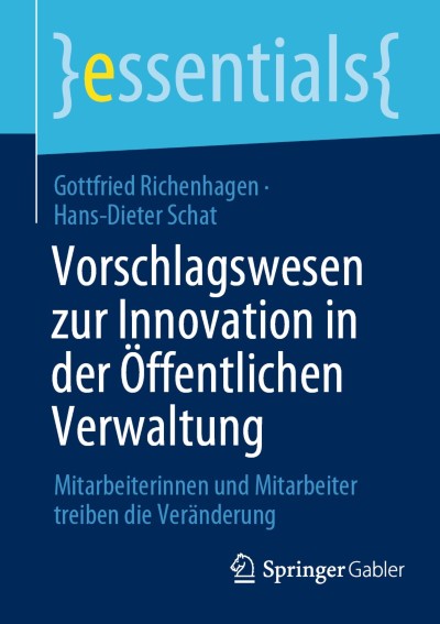 Link to Book Vorschlagswesen zur Innovation in der Öffentlichen Verwaltung