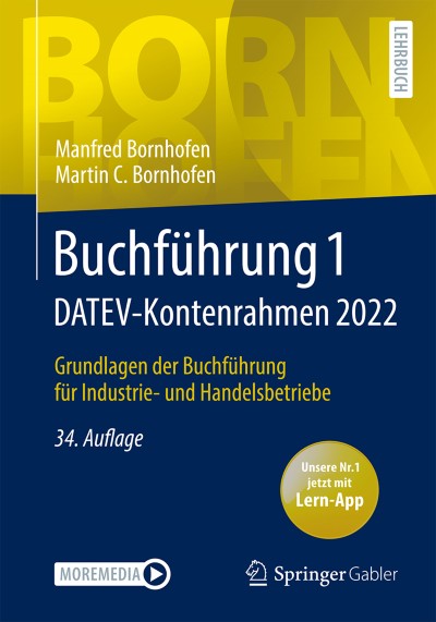 Cover of Book Buchführung 1 DATEV-Kontenrahmen 2022