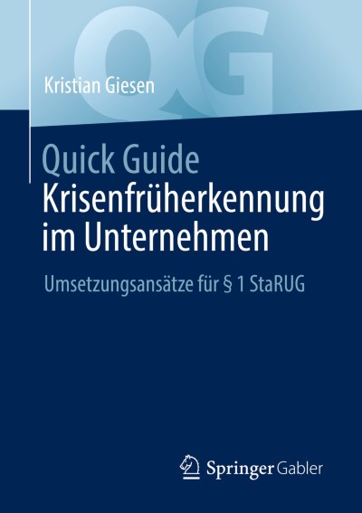 Link to Book Quick Guide Krisenfrüherkennung im Unternehmen
