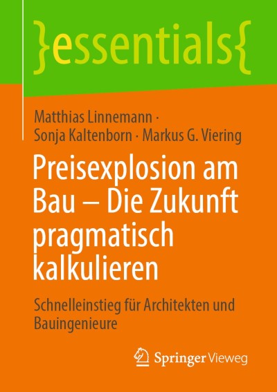 Link to Book Preisexplosion am Bau – Die Zukunft pragmatisch kalkulieren