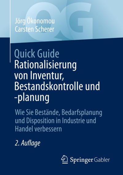 Link zu Buch Quick Guide Rationalisierung von Inventur, Bestandskontrolle und -planung