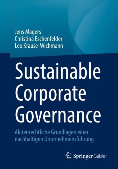 Link zu Buch Sustainable Corporate Governance