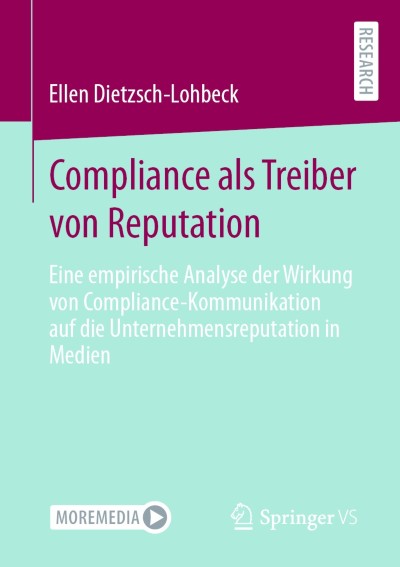 Cover für Buch Compliance als Treiber von Reputation