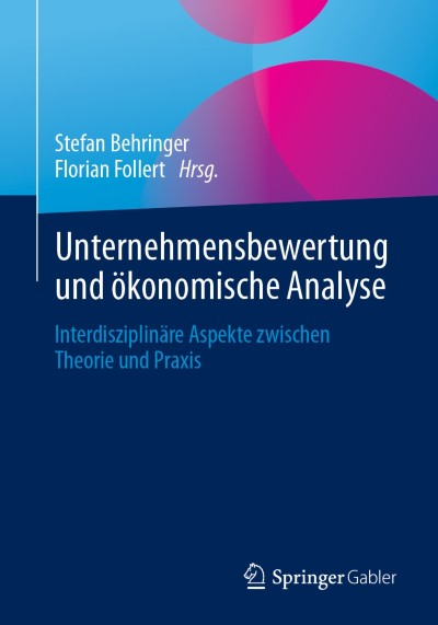 Link zu Buch Unternehmensbewertung und ökonomische Analyse