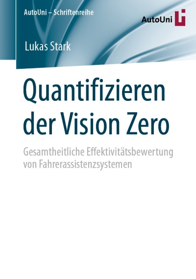 Cover für Buch Quantifizieren der Vision Zero