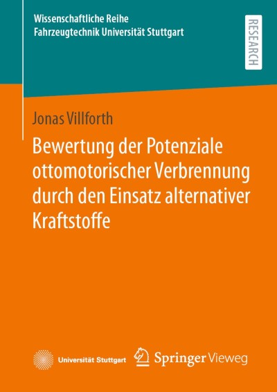 Link zu Buch Bewertung der Potenziale ottomotorischer Verbrennung durch den Einsatz alternativer Kraftstoffe