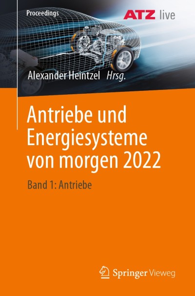 Cover für Buch Antriebe und Energiesysteme von morgen 2022
