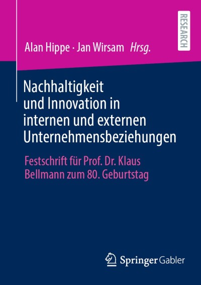 Link to Book Nachhaltigkeit und Innovation in internen und externen Unternehmensbeziehungen