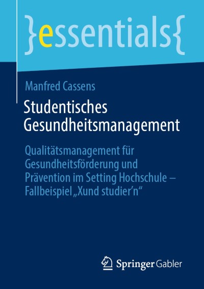 Cover für Buch Studentisches Gesundheitsmanagement