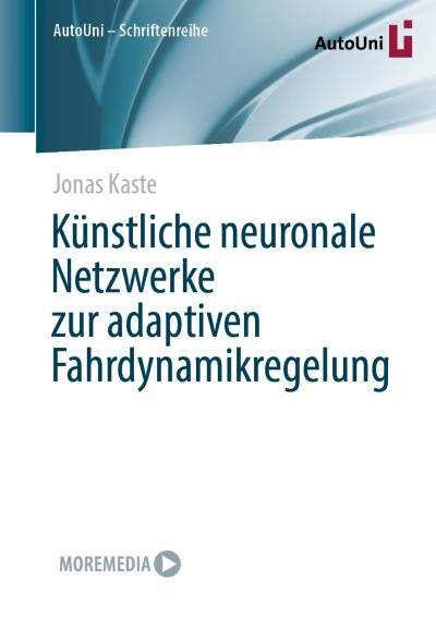 Link to Book Künstliche neuronale Netzwerke zur adaptiven Fahrdynamikregelung