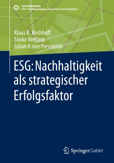 Cover für Buch ESG: Nachhaltigkeit als strategischer Erfolgsfaktor