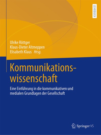 Link zu Buch Kommunikationswissenschaft