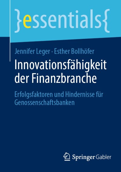 Cover of Book Innovationsfähigkeit der Finanzbranche