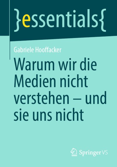 Cover für Buch Warum wir die Medien nicht verstehen - und sie uns nicht