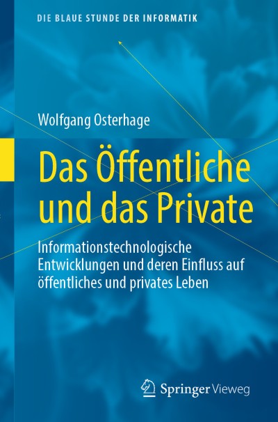 Cover für Buch Das Öffentliche und das Private