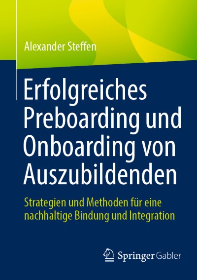 Link zu Buch Erfolgreiches Preboarding und Onboarding von Auszubildenden