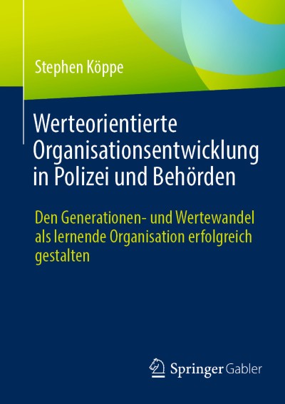 Link to Book Werteorientierte Organisationsentwicklung in Polizei und Behörden