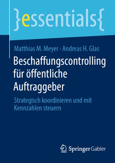 Beschaffungscontrolling für öffentliche Auftraggeber