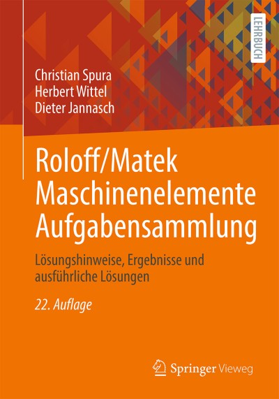 Link to Book Roloff/Matek Maschinenelemente Aufgabensammlung