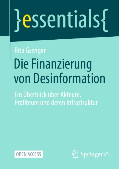Link to Book Die Finanzierung von Desinformation