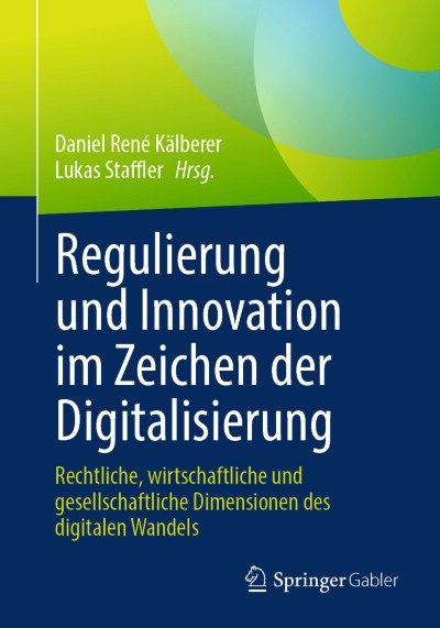 Cover für Buch Regulierung und Innovation im Zeichen der Digitalisierung