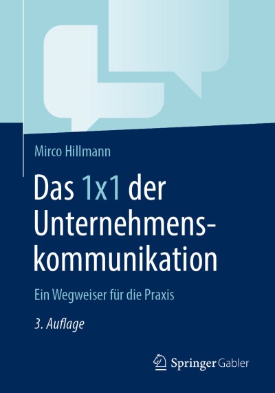 Das 1x1 der Unternehmenskommunikation | springerprofessional.de
