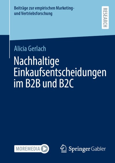 Link zu Buch Nachhaltige Einkaufsentscheidungen im B2B und B2C
