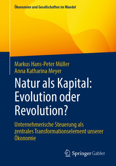 Cover für Buch Natur als Kapital: Evolution oder Revolution?