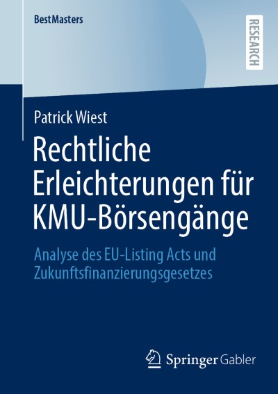 Rechtliche Erleichterungen für KMU-Börsengänge