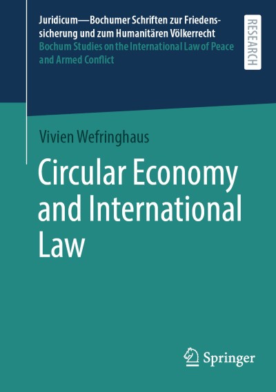 Cover für Buch Circular Economy and International Law