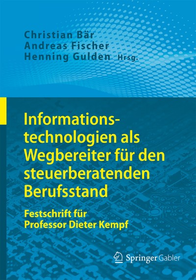 Link to Book Informationstechnologien als Wegbereiter für den steuerberatenden Berufsstand