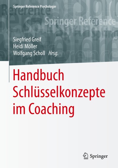 Link zu Buch Handbuch Schlüsselkonzepte im Coaching