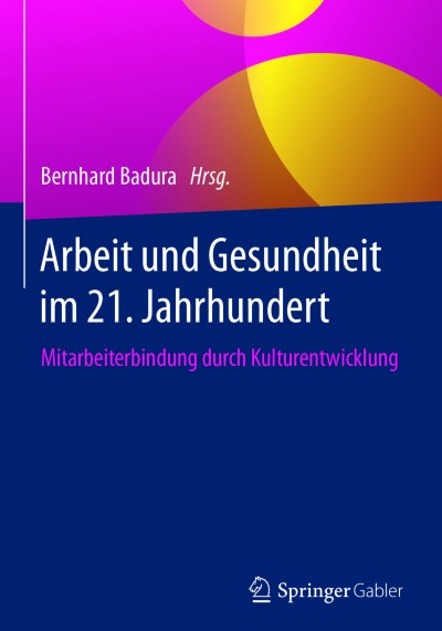Link zu Buch Arbeit und Gesundheit im 21. Jahrhundert