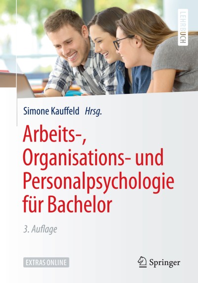 Link zu Buch Arbeits-, Organisations- und Personalpsychologie für Bachelor