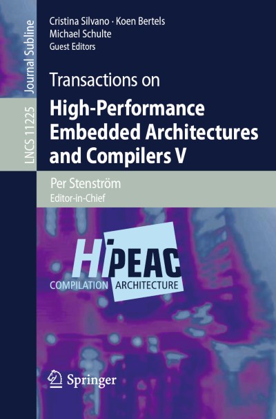 Cover für Buch Transactions on High-Performance Embedded Architectures and Compilers V