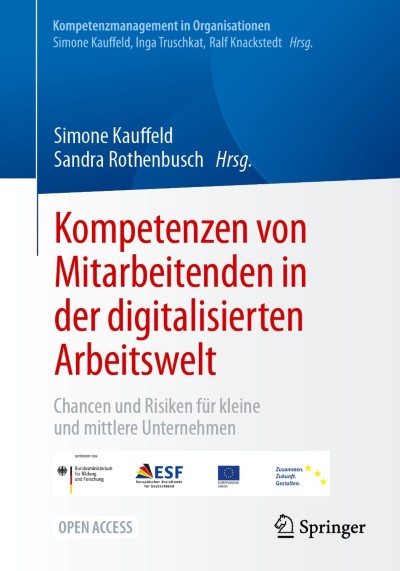 Cover of Book Kompetenzen von Mitarbeitenden in der digitalisierten Arbeitswelt