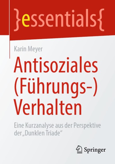 Cover für Buch Antisoziales (Führungs-)Verhalten