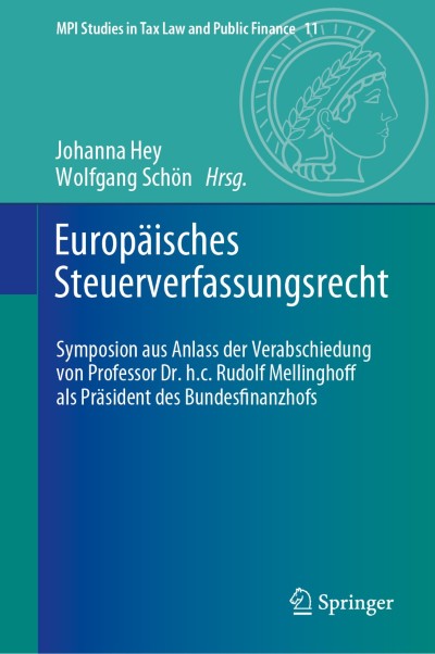 Cover of Book Europäisches Steuerverfassungsrecht