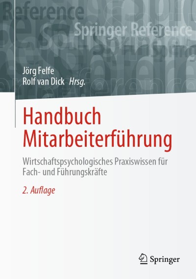 Link to Book Handbuch Mitarbeiterführung