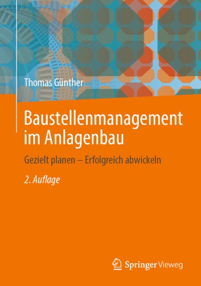 Cover für Buch Baustellenmanagement im Anlagenbau