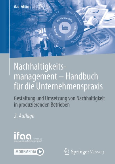 Cover für Buch Nachhaltigkeitsmanagement - Handbuch für die Unternehmenspraxis