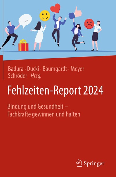 Link zu Buch Fehlzeiten-Report 2024