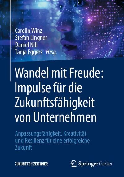Cover für Buch Wandel mit Freude: Impulse für die Zukunftsfähigkeit von Unternehmen