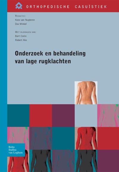 Cover of Boek Onderzoek en behandeling van lage rugklachten