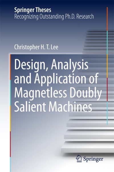 Cover für Buch Design, Analysis and Application of Magnetless Doubly Salient Machines