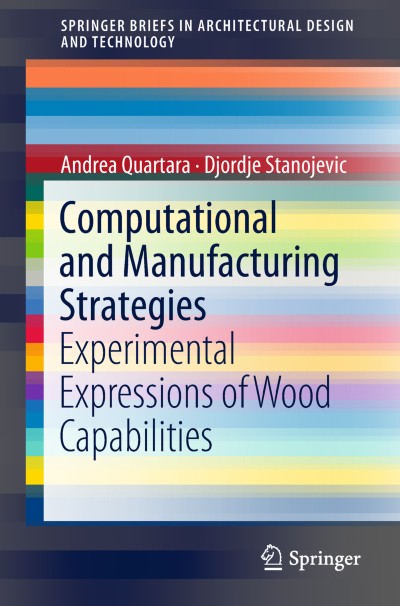 Cover für Buch Computational and Manufacturing Strategies